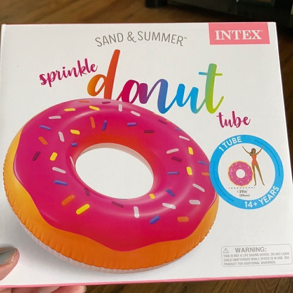 Sprinkle Donut Tube